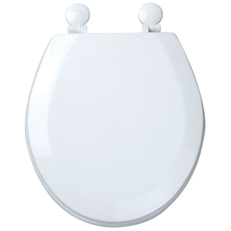 Tavistock Meridian White Toilet Seat and Cover - MSM1W - TAP 'N' SHOWER