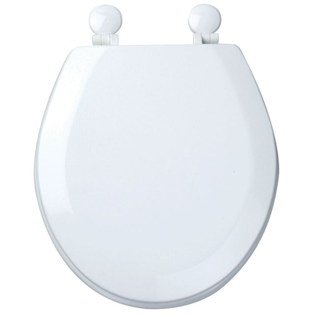 Tavistock Meridian White Toilet Seat and Cover - MSM1W - TAP 'N' SHOWER