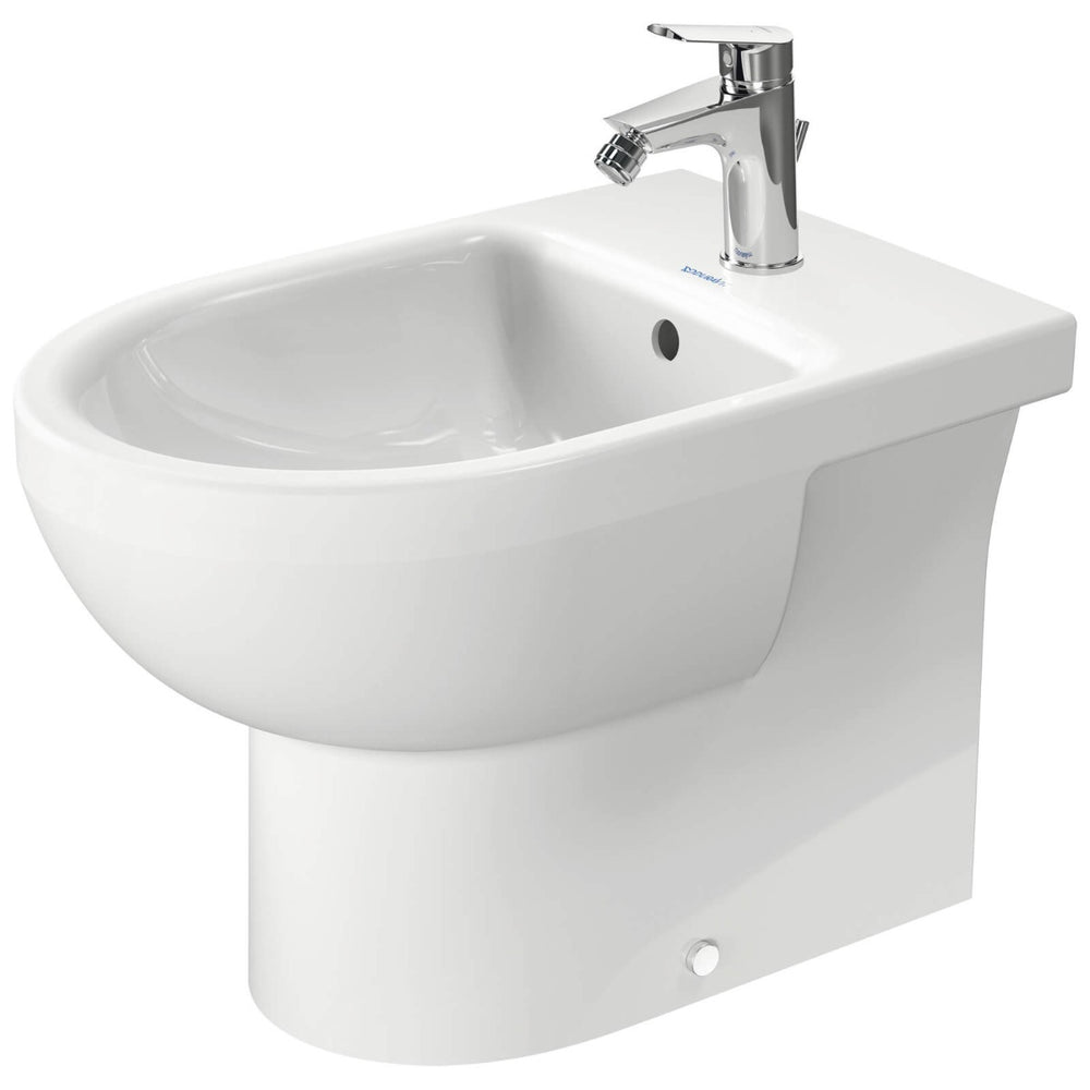 Duravit No.1 Floorstanding Bidet 570mm Projection - White High Gloss - 22961000002 - TAP 'N' SHOWER