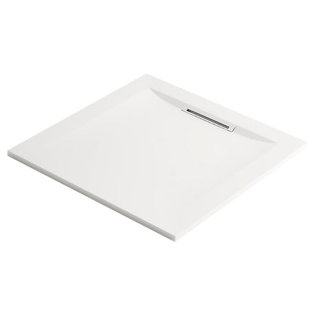 Mira Flight Level Square Shower Tray With Waste 800 x 800 - White - 1.1898.081.WH - TAP 'N' SHOWER