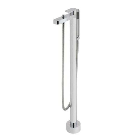 Vado Life Freestanding Bath Mixer Tap With Shower Kit - Polished Chrome - LIF - 233 - CP - TAP 'N' SHOWER