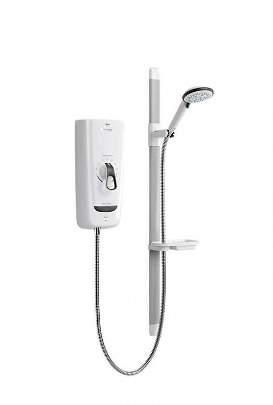 Mira Advance Flex 8.7KW Thermostatic Electric Shower - White - 1.1785.