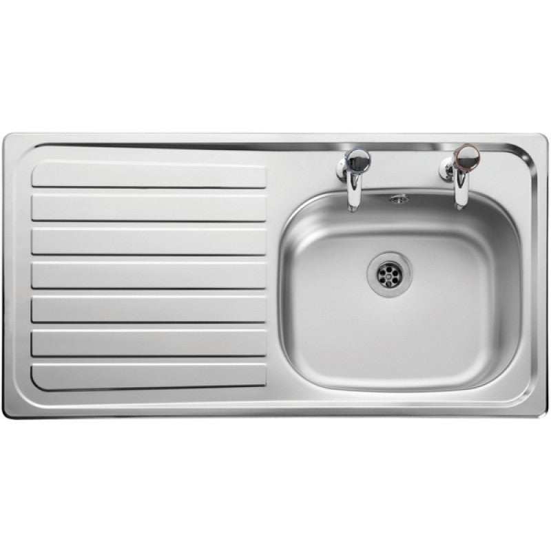 Leisure Lexin LE95L 1.0 Bowl 2TH Stainless Steel Inset Kitchen Sink Le