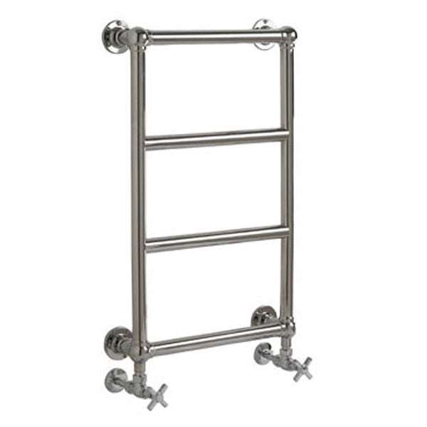 Vogue Vintage Traditional Heated Towel Rail 750mm H x 475mm W Electric