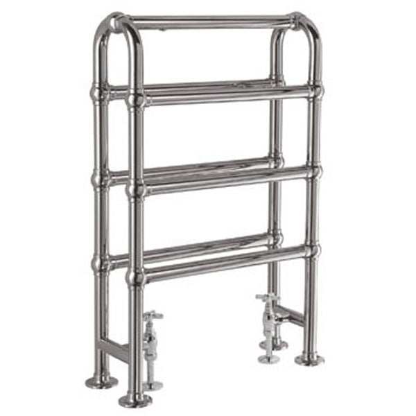 Vogue Arcadia Designer Heated Towel Rail 850mm High x 600mm Wide, Dual Fuel - LG017 MS0850600CP - HE - TAP 'N' SHOWER