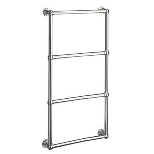Vogue Ballerina BJ Traditional Heated Towel Rail 1275mm High x 525mm Wide, Central Heating - LG021BWM BR127052CP - TAP 'N' SHOWER