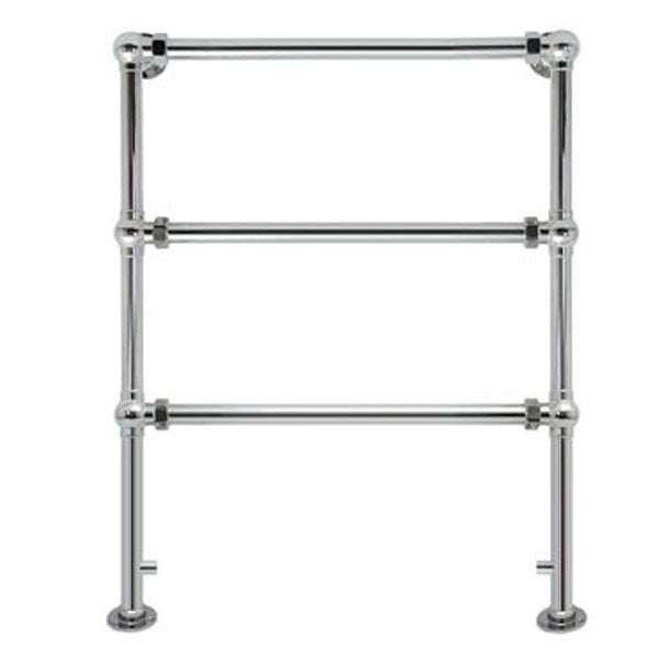 Vogue Grandeur Traditional Heated Towel Rail 1243mm H x 686mm W Central Heating - TAP 'N' SHOWER