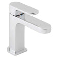Vado Life Slimline chrome deck mounted single lever basin mixer tap