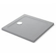 Mira Flight Safe Flat Top Square Shower Tray 900x900mm - Titanium - 1.1697.009.ASS21 - TAP 'N' SHOWER