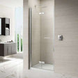 Merlyn 8 Series Frameless Hinged Bi-fold Shower Door 1000mm Wide - 8mm Glass - M87231