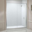 Merlyn 8 Series Sliding Shower Door 1200mm Wide - Clear Glass - M88241