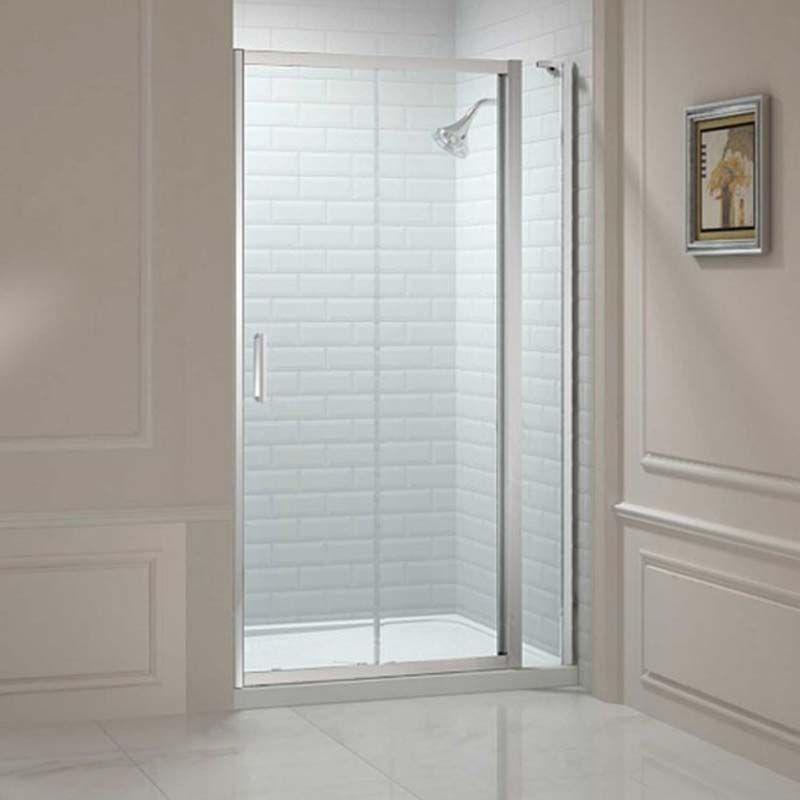 Merlyn 8 Series Sliding Shower Door and Inline Panel 1400mm - M88251H - TAP 'N' SHOWER