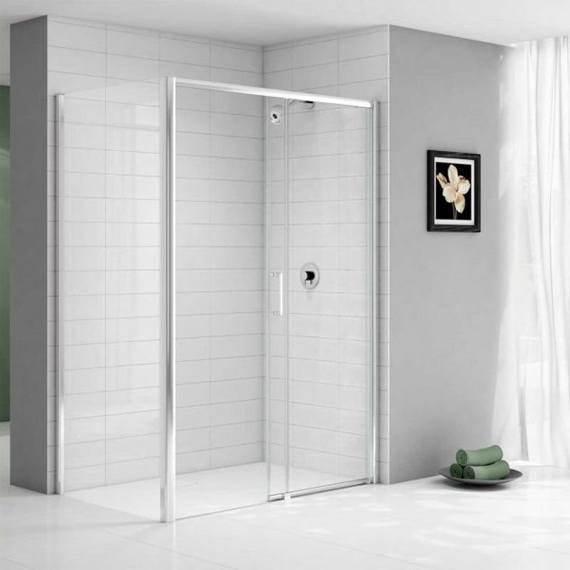 Merlyn Ionic Express Low Level Right Hand Sliding Shower Door 1400mm - A0303MH - TAP 'N' SHOWER
