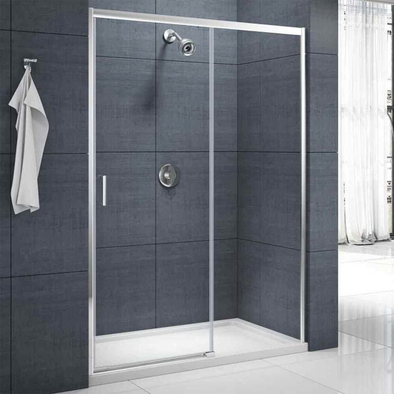 Merlyn MBOX Sliding Shower Door Right Hand Low Level Access 1000mm - MBLA1000R - TAP 'N' SHOWER