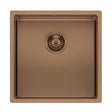 Reginox Miami 1 Bowl Integrated Sink - Copper - MIAMI 40X40 COPPER - TAP 'N' SHOWER