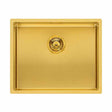 Reginox Miami 1 Bowl Integrated Sink - Gold - MIAMI 50X40 GOLD - TAP 'N' SHOWER