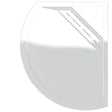 Kudos Connect 2 Right Hand Offset Curved Slip Resistant Shower Tray 1200 x 900mm - White - C2TQ12090RHSR - TAP 'N' SHOWER