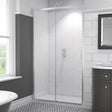 Kudos Original6 Straight Sliding Shower Door 1100mm - Chrome - 603015 - TAP 'N' SHOWER