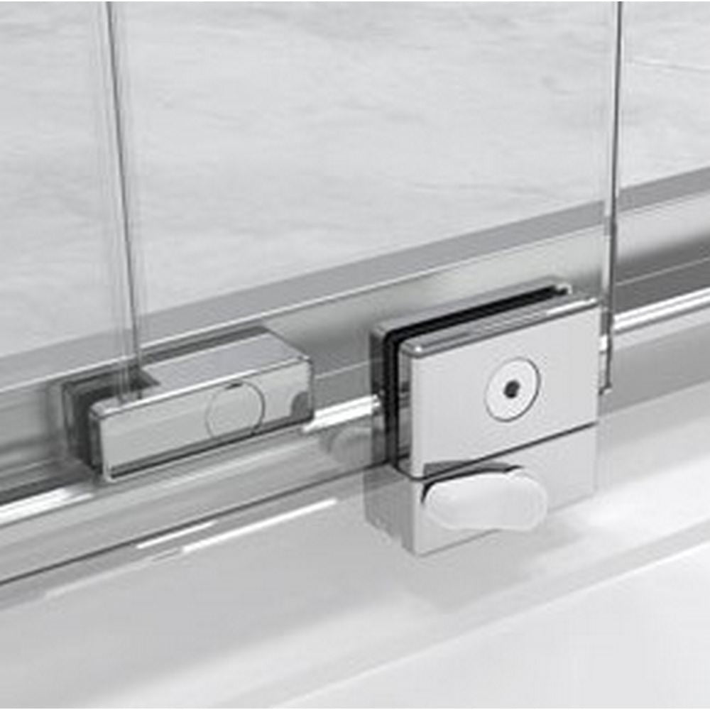 Kudos Original6 Straight Sliding Shower Door 1400mm - Clear - 603025 - TAP 'N' SHOWER