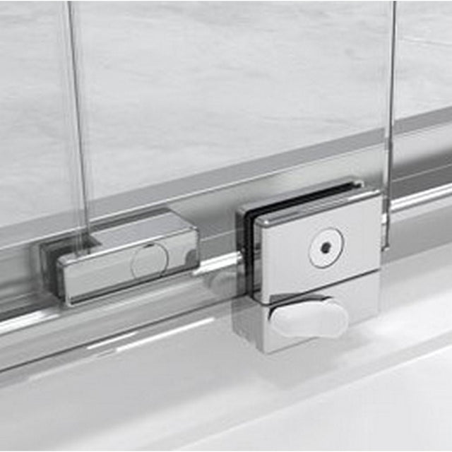 Kudos Original6 Straight Sliding Shower Door 1400mm - Clear - 603025 - TAP 'N' SHOWER