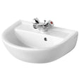 Armitage Shanks 450mm Wide 1 Tap Hole Sandringham 21 Wall Hung Basin -