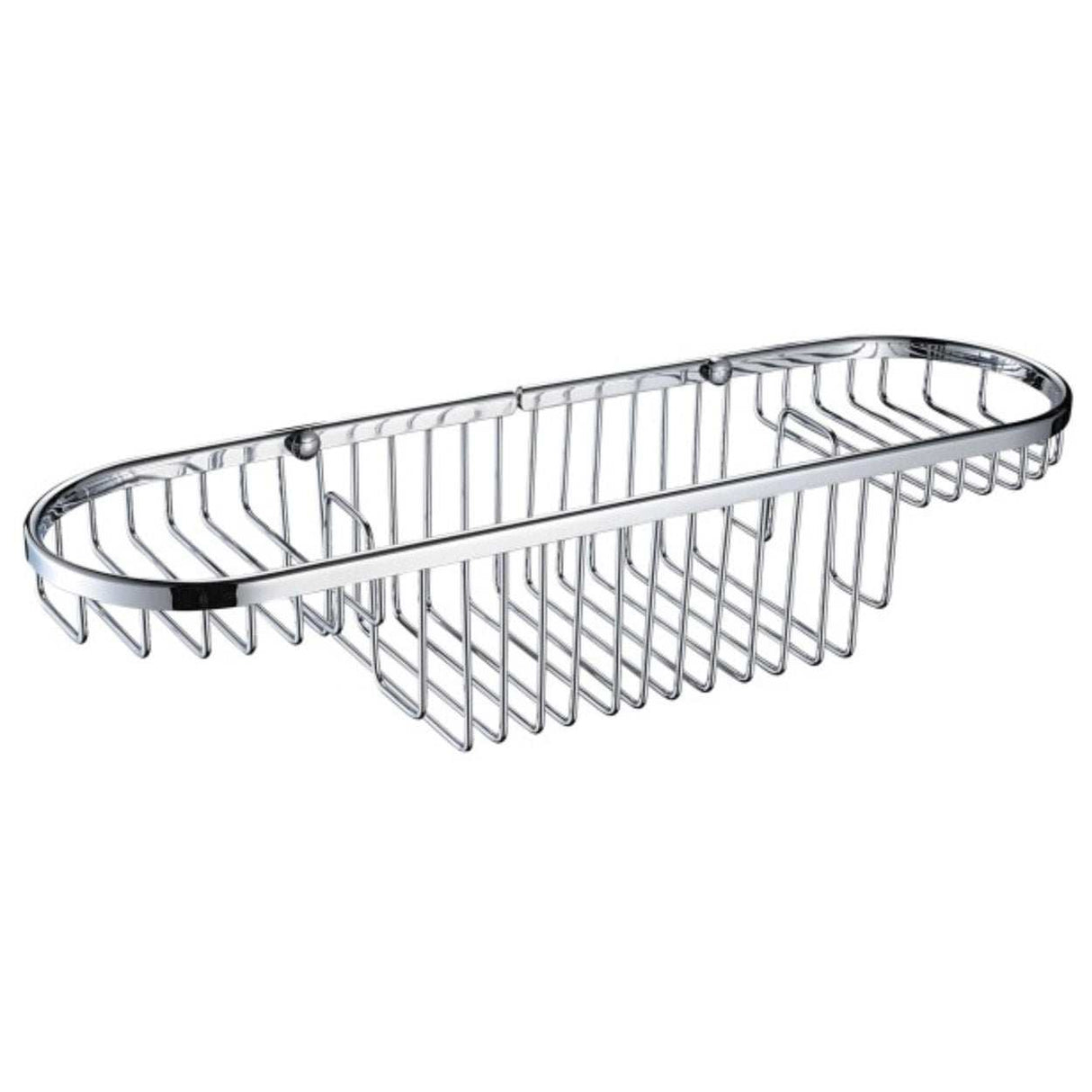 Bristan Modern Large Wall Fixed Wire Basket - Chrome - COMP BASK01 C