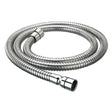 Bristan Cone to Cone Modern Stainless Steel 1.75m Shower Hose 11mm Bor