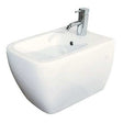 RAK Metropolitan 1 Tap Hole Wall Hung Bidet 525mm Projection - White - METWHBID