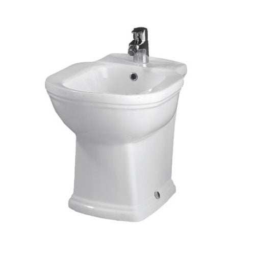 RAK Washington Traditional Floor Mounted Bidet 360mm Wide - White - WASBID - TAP 'N' SHOWER