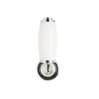 Burlington 300mm High round glass bathroom light with chrome and frosted finish, energy-efficient LED, model ELBL13