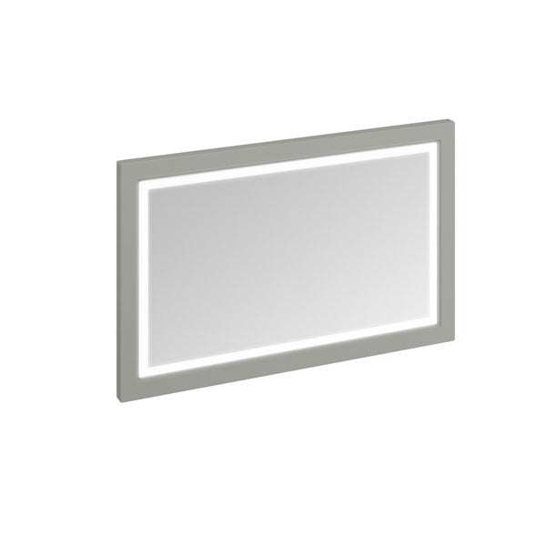 Burlington Fitted Framed LED Bathroom Mirror 750mm High x 1200mm Wide