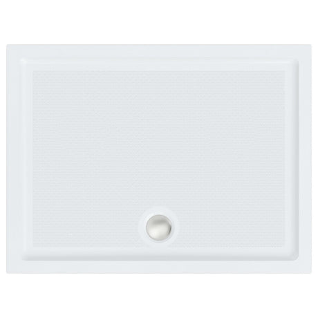 Roman Anti Slip Rectangular Shower Tray 900 x 800mm - White - RSTG98 - TAP 'N' SHOWER