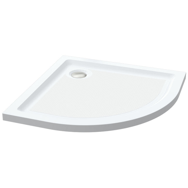 Roman Anti Slip Quadrant Shower Tray 800 x 800mm - White - RSQG80 - TAP 'N' SHOWER
