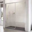 Roman Haven Level Access Left Hand Sliding Shower Door - 1000mm Chrome - H3LEL10CS - TAP 'N' SHOWER