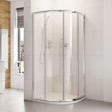 Roman Haven Quadrant Shower Enclosure 1000mm - Polished Silver - H3Q10CS - TAP 'N' SHOWER