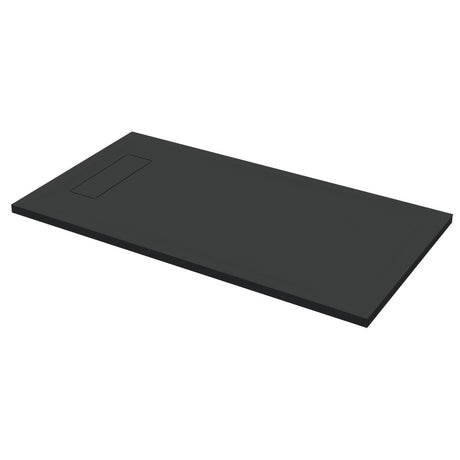 Roman Infinity Rectangular Shower Tray 1400 x 900mm - Slate Black - IGS149B - TAP 'N' SHOWER