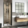 Roman Innov8 Alcove Bifold Shower Door 900mm - Matt Black - N2V913B - TAP 'N' SHOWER