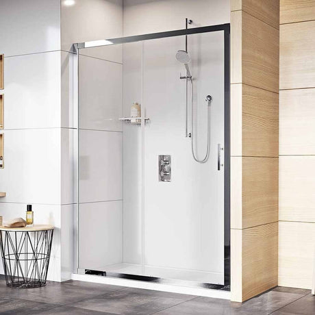 Roman Innov8 Sliding Shower Door Alcove Fitting 1700mm - Chrome - N2T1713S - TAP 'N' SHOWER