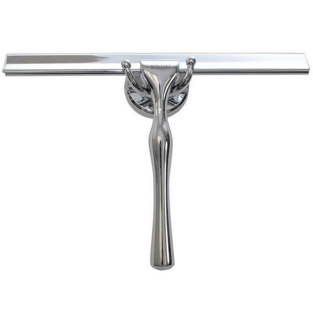 Roman Shower Squeegee - Chrome - RSB0100 - TAP 'N' SHOWER