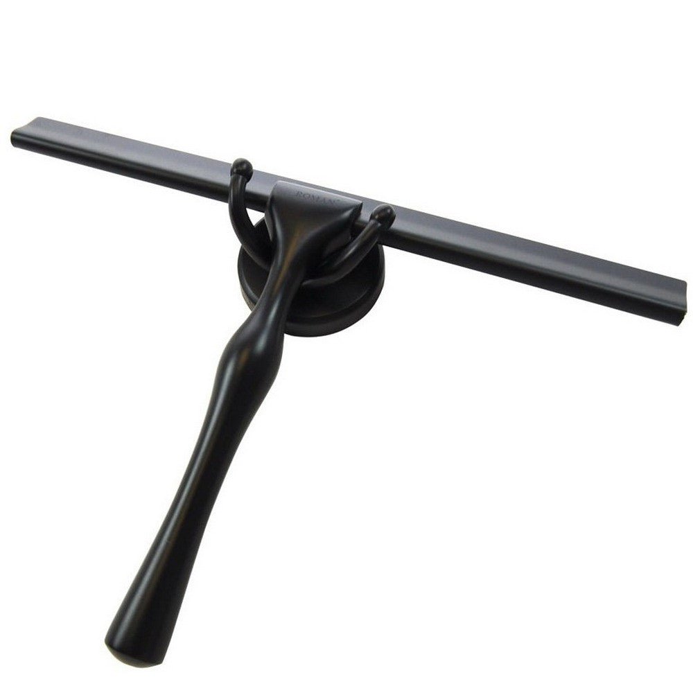 Roman Shower Squeegee - Matt Black - RSB0100B - TAP 'N' SHOWER