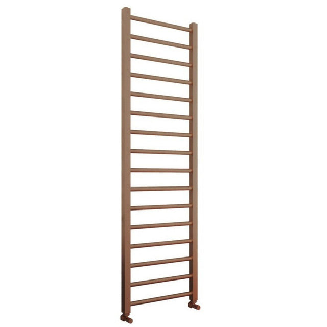 Scudo Vibe Towel Radiator 1600 x 500mm - Brushed Bronze - VI - 16 - 50 - BZ - TAP 'N' SHOWER