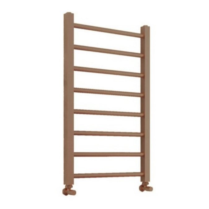 Scudo Vibe Towel Radiator 800 x 500mm - Brushed Bronze - VI - 80 - 50 - BZ - TAP 'N' SHOWER