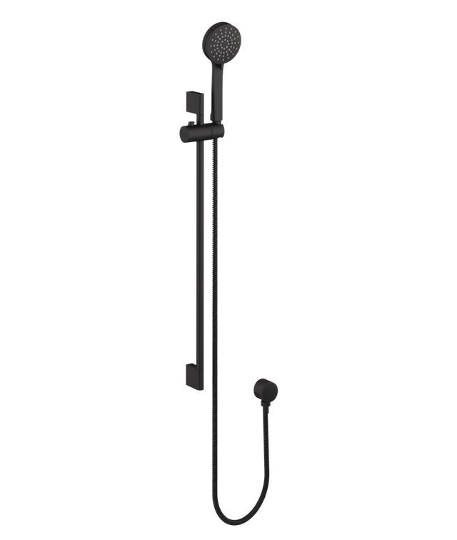 Britton Hoxton Shower Set with Outlet Elbow - Matt Black - HOX.053MB - TAP 'N' SHOWER