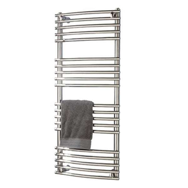 Vogue Melody Heated Towel Rail 1738mm High x 600mm Wide, Central Heating - MD004 MS1738600CP