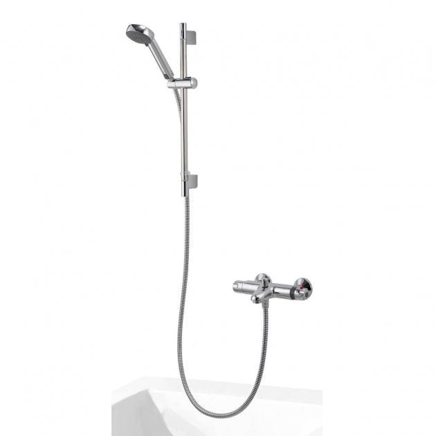 Aqualisa Midas 100 Bath Shower Mixer Tap - Chrome - MD100BSM - TAP 'N' SHOWER