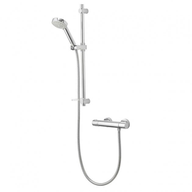 Aqualisa Midas 110 Bar Valve Shower HP - Chrome - MD110S - TAP 'N' SHOWER