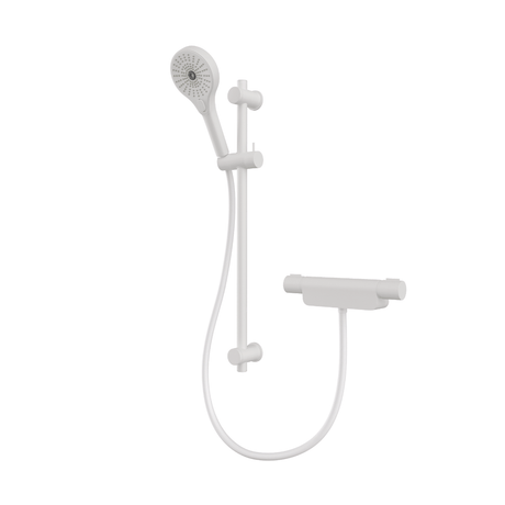 Aqualisa Midas 220 Bar Valve Shower - Matt White - MD220S.MW - TAP 'N' SHOWER
