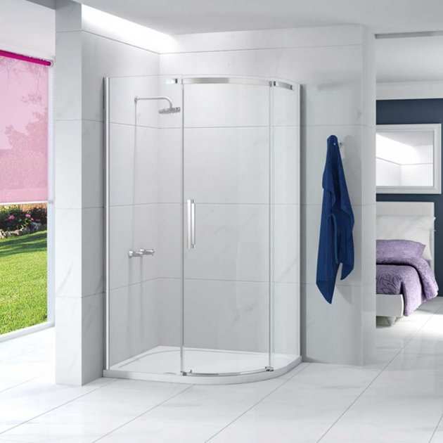 Merlyn Ionic Essence Offset Quadrant Single Shower Enclosure 1200mm x 900mm Right Handed - A0101LH - TAP 'N' SHOWER