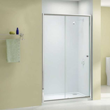 Merlyn Ionic Source Sliding Shower Door 1200mm Wide - 6mm Glass - A1204C0