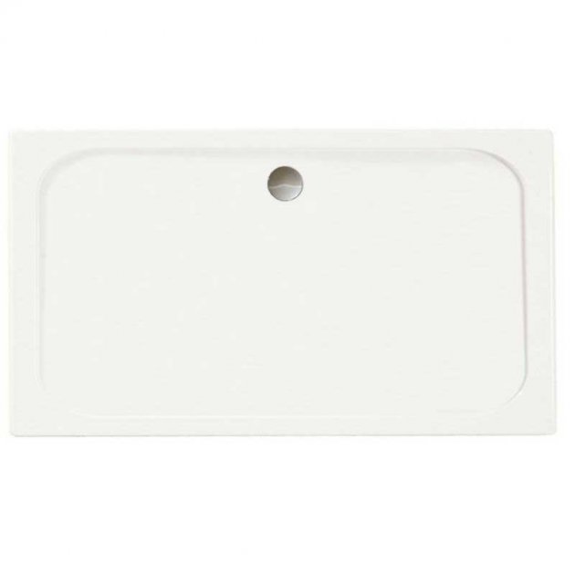 Merlyn Ionic Touchstone 1700mm x 900mm Rectangular Shower Tray - White - S179RTTO - TAP 'N' SHOWER
